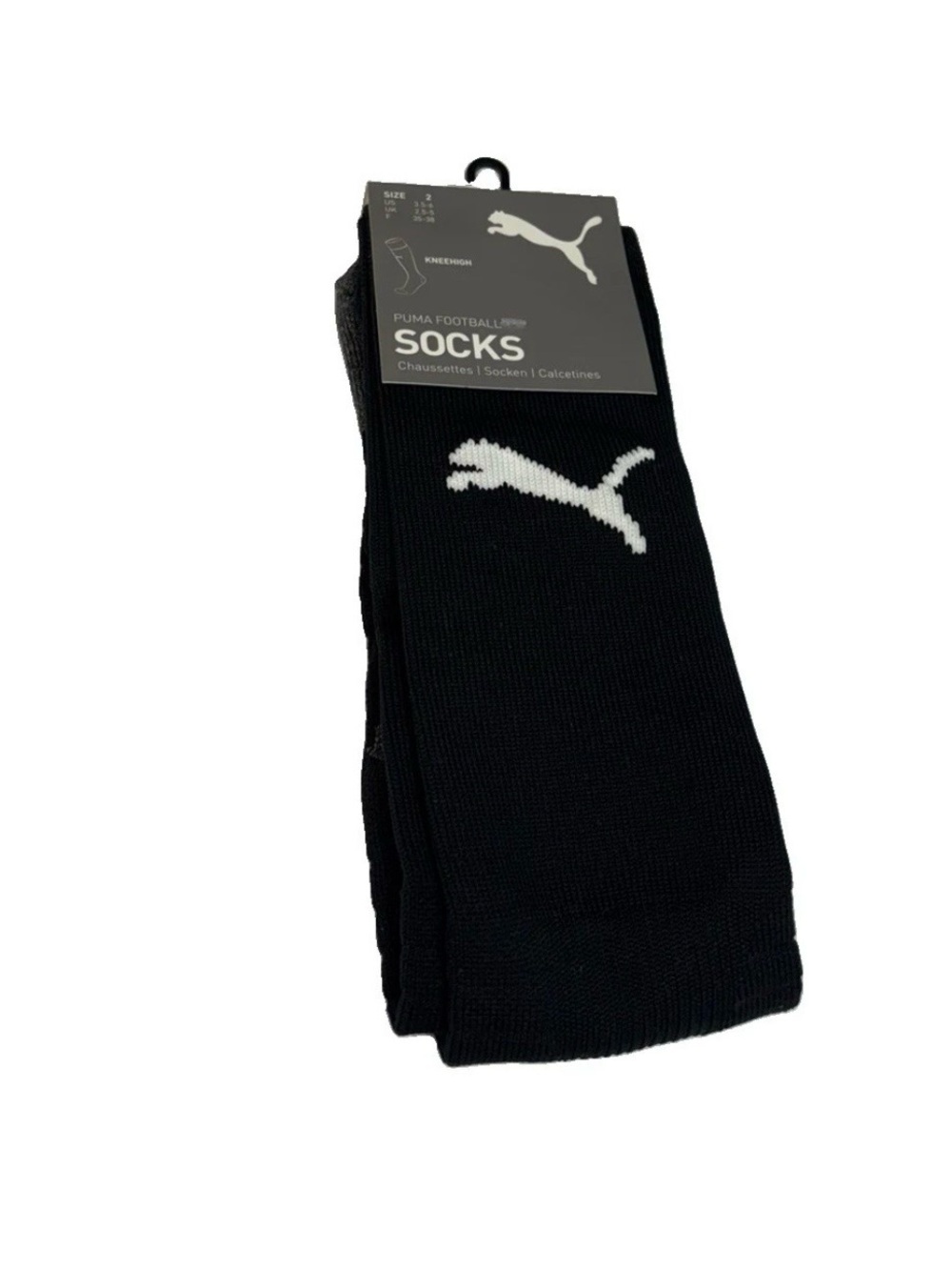 PUMA TeamLIGA Soccer Socks Knee High Size 2 USA 3.5-6 Football Athletic